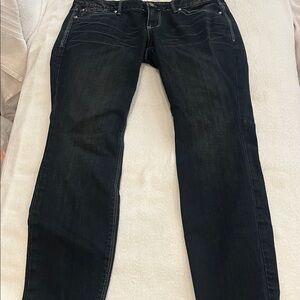 Express Black Straight-Leg Women’s Jeans